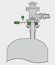 In case of the combination with safety valve Image